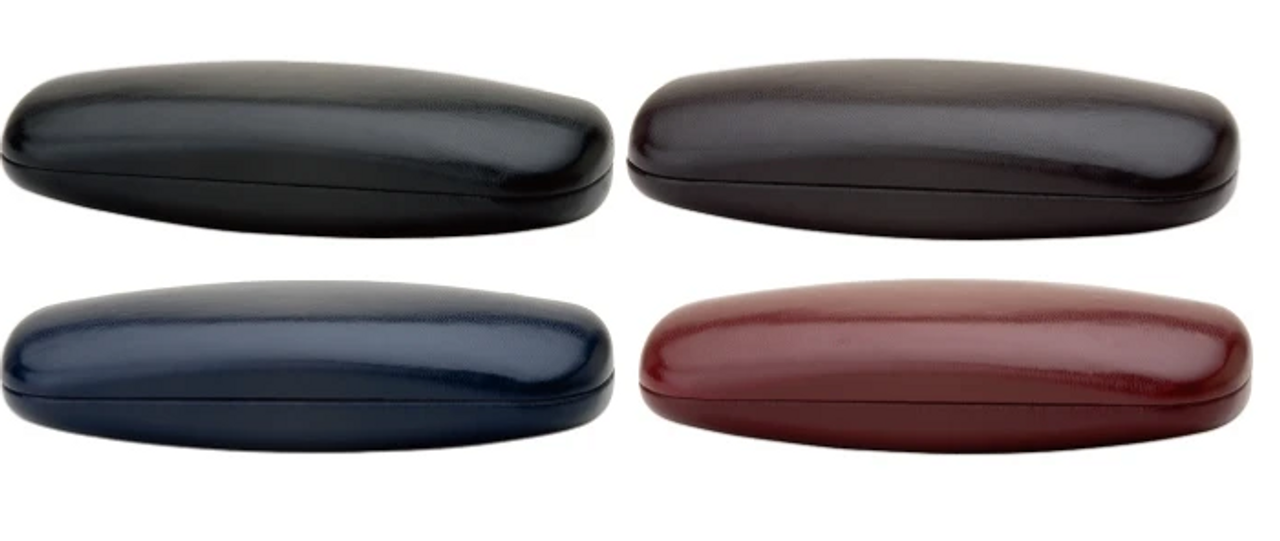 Leather glasses cases, 20 leather colors available