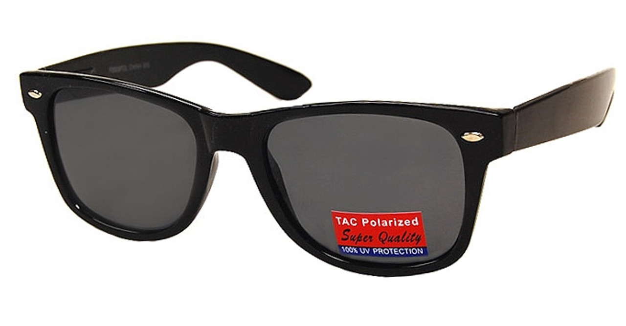 Retro Style Large Wire Frame Polarized Sunglasses (Unisex) - EyeNeeds