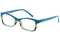 Drew Full Frame Plastic Cat Eye Low Power Women (Red/Blue) .75
