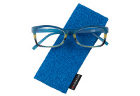 Drew Full Frame Plastic Cat Eye Low Power Women (Red/Blue) .75