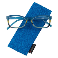 Drew Full Frame Plastic Cat Eye Low Power Women (Red/Blue) .75
