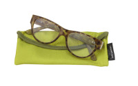 Ivy Olive/Brown Women's Chic Reading Glasses +4.00