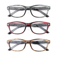 Small rectangular plastic reader in High powers of 4.00 to 6.00