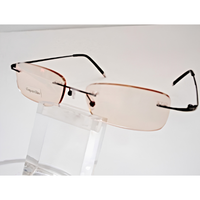 Computer Light Weight  Blue Light Reading Glasses/ Gold Men & Women/ 2.25