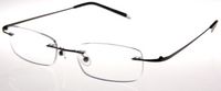 SD Lightweight Rimless Reading Glasses/ Gun