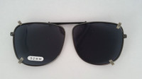 small pilot style clip on sunglasses