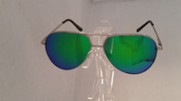 polarized mirrored aviator sunglasses
