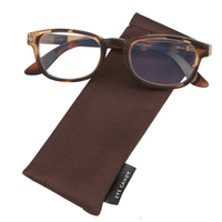 Jesse Full Frame  Low Power Reading Glasses Tortoise Men & Women - .50 &.75