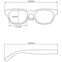 Shasta Anti-Reflective Reading Glasses Women - .75