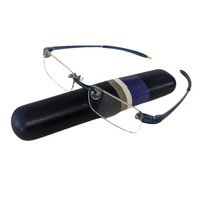 Visualite #1 Rimless Reading Glasses Navy - /1.00