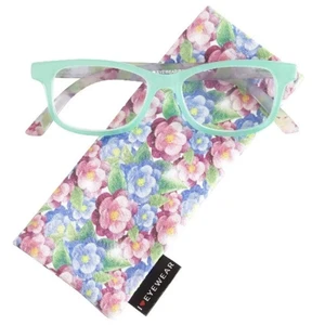 Lenox Green/Floral Low Power Reader Women .75