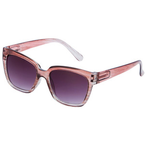 Georgia Polarized large pink plastic sunglasses