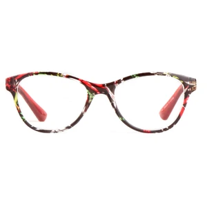 Flora Women's Plastic Full Frame High Power Readers/4.00- 6.00