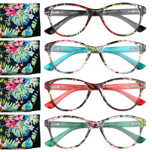 Flora/ plastic full frame high power reader for women