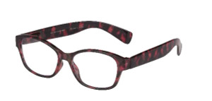 Bancroft Purple/Tortoise Women's Reading Glasses +4.00