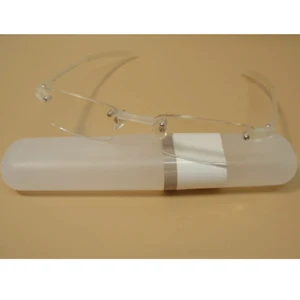 Visualite #1 Rimless Reading Glasses Mens & Womens - Crystal 1.00-4.00