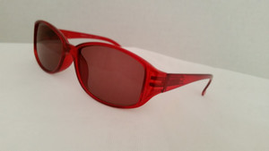 Christina Full Sun Reading Glasses Women's/
RED