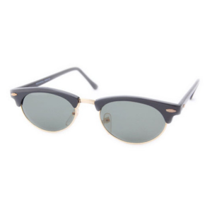 Small Cat Eye Style Vintage Sunglass Black - EyeNeeds display picture 1