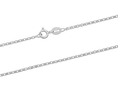 Silver 20" Belcher Dia Cut Chain - VVA AIA