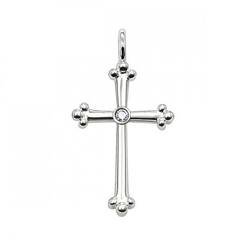 Cross pendant in silver | THOMAS SABO
