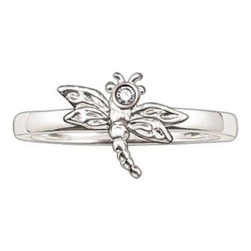 sweet diamond collection, thomas sabo, diamond centre, dragonfly ring - sd_TR0007-153-14-5