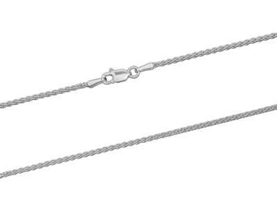 Silver 18" Spiga Chain - VVPBHA