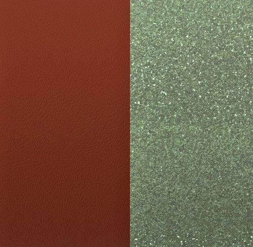 Les Georgettes, Hazel & Green Glitter Leather Insert - D6000, leather insert bangle, 8mm, 14mm, 25mm -703215299D6000/702145899D6000/702755199D6000