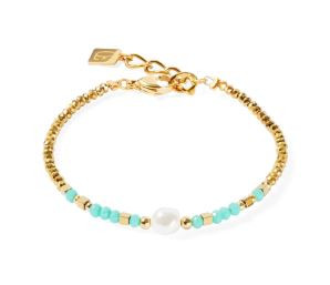 coeur de lion, bracelet, mint colour, pearl, new in, gift, affordable 4358/30-0522