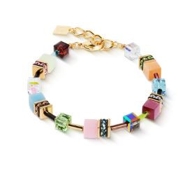 coeur de lion, bracelet, gold, crystals, blue, pink, new in, gift, affordable, 2838/30-1578