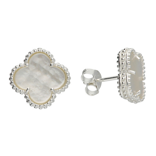 H6403/M, pearl, mother of pearl, bridal, mother of the bride, studs, stud earrings, traditional, jewellery, earrings, sterling silver