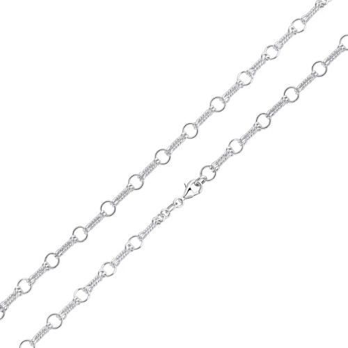 bracelet, unisex bracelet, silver bracelet, 20-70-077/7.5, sterling silver, traditional jewellery, anniversary, double twist link