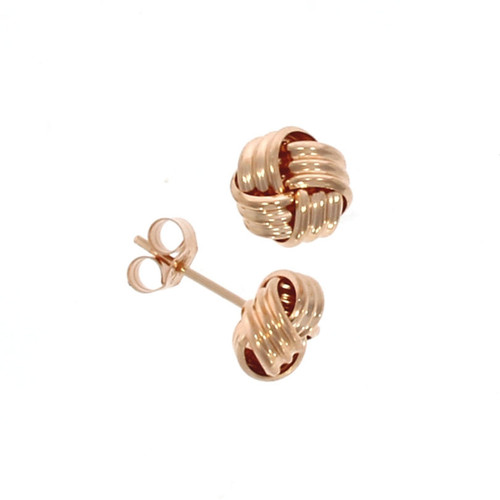 harrisons, 9ct rose gold, classic, studs, earrings, timeless - 10-11-032
