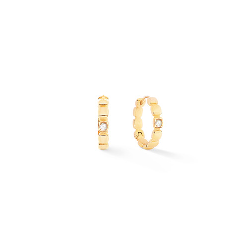 coeur de lion, hoops, gold, soft cube glow, new in, gift, affordable 2055/23-1816