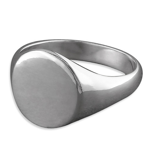 sterling silver, ring, signet, gift, birthday present, H2271