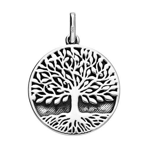 sterling silver, gift, pendant, tree of life, family tree, family, mum, grandma, nan, sterling silver, H6220/S, pendant and chain, ladies jewellery