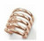 Thomas Sabo, Ear Cuff, 5 Band, Rose Gold Plated, EC0002-415-12