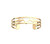 Les Georgettes , Ibiza , Brass &Gold Plate, Bangle - 7029596010000
