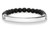 Thomas Sabo Bracelet , Black Obsidian ,Love Bridge,LBA0014-023-11-L18.5cm