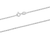 Silver 18" Belcher Dia Cut Chain - VVA AHA