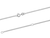 Silver 16-18" Dia Cut Curb Chain - VVD045H