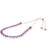 silver, amethyst, claw set, bracelet, box chain, classic, simple, elegant, fancy, special occasion, evening outfit - B17CANY04