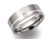 Unique & co., Men's, Steel, zirconia, silver inlay, 7mm, Band/Ring - R9117cz-54