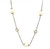 Silver, statement, pearl and cubic Zirconia, alternate, necklace, Harrisons collection - NS2153