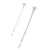 Silver Drop Earrings - E1416P