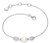 70182FPC, kit heath, new, bracelet, freshwater pearl, cubic zirconia, bridal, jewellery, bridesmaid, elegant,