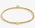 A Little Gold Happy Birthday Bracelet - 7579