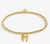 A Little Gold Guardian Angel Bracelet - 7591