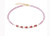 coeur de lion, necklace, pink , gold, red, new in, gift, affordable 4567/10-0300
