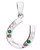 H5027/S, necklace, horseshoe, horse, multicolour, gift