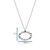 Marina Rope Twist Oval Necklace - 91074RP